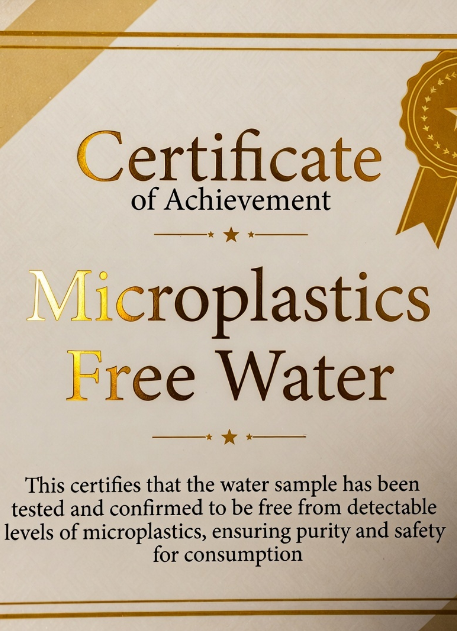 HYPER  water certificate